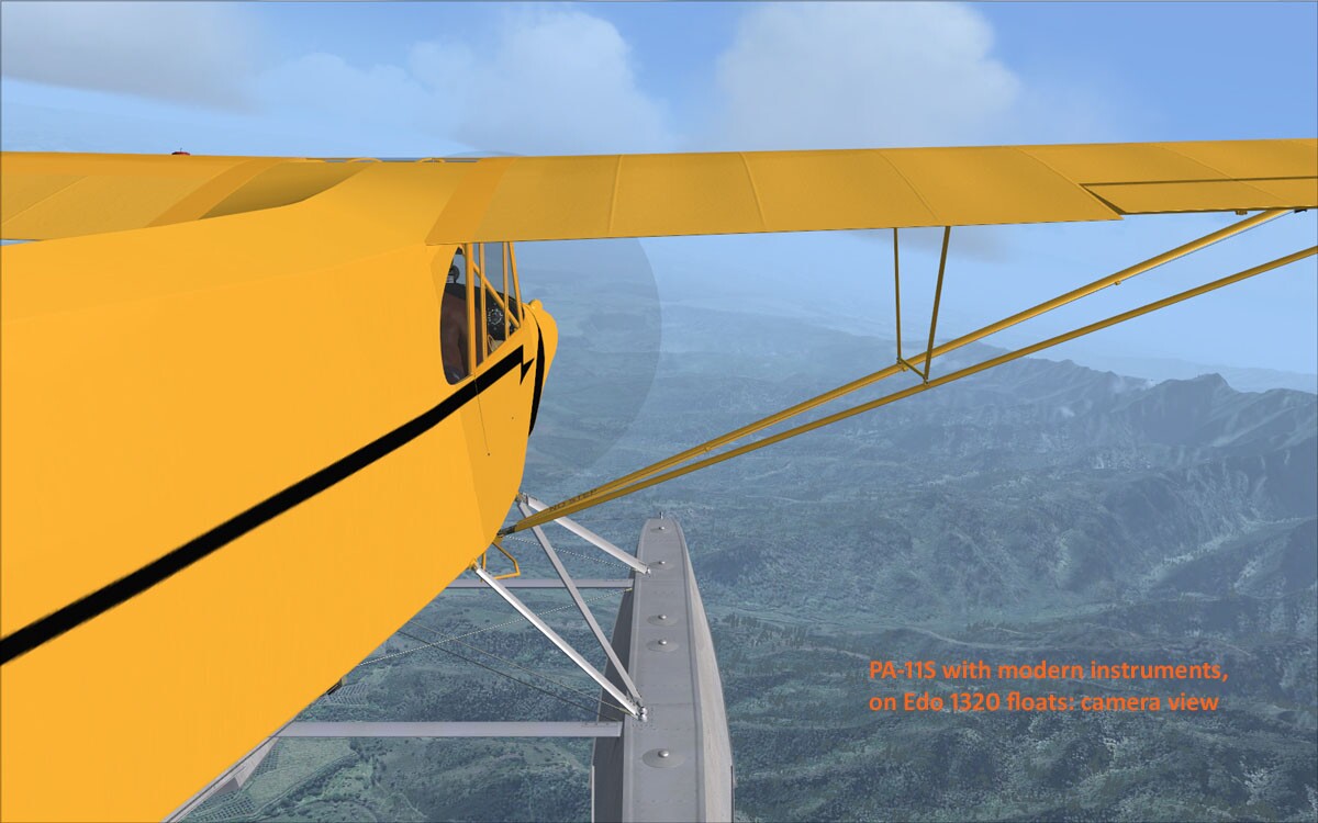 PA-11 Cub Special — FSX archive screenshot 1 of 17
