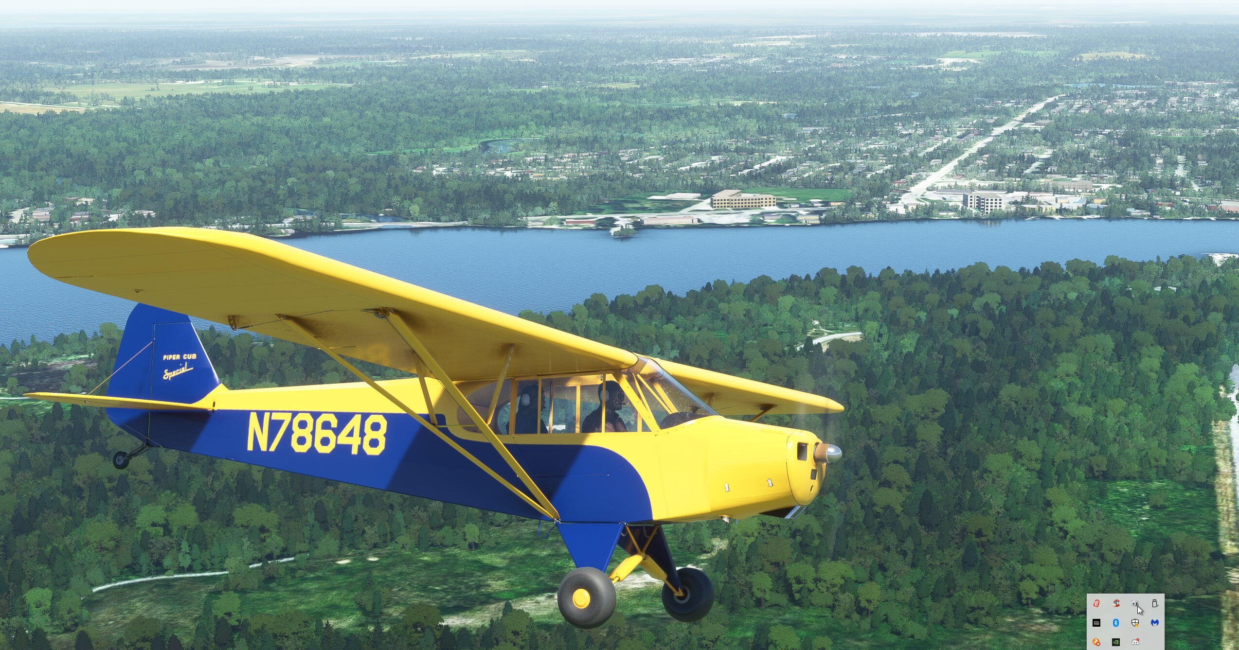 PA-11 Cub Special — MSFS screenshot 9 of 17