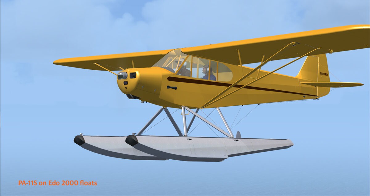PA-11 Cub Special — FSX archive screenshot 11 of 17