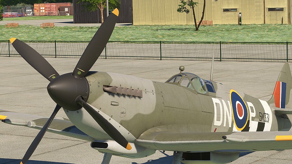 Spitfire Mk.XVI — MSFS screenshot 28 of 30